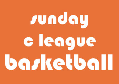 Basketball C League, Sunday Night